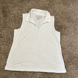 Tommy Bahama white womens golf shirt